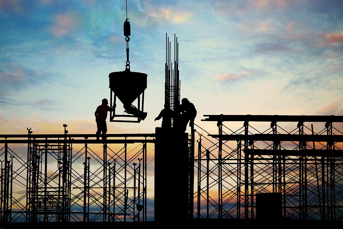 Construction silhouette u