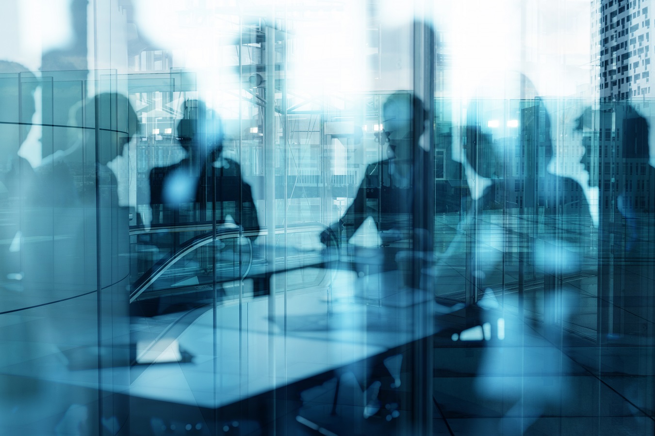 Group business people work together office u