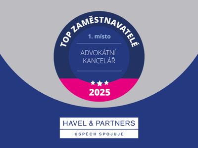 HAVEL & PARTNERS je znovu nejžádanější právnickou firmou v anketě TOP Zaměstnavatelé 